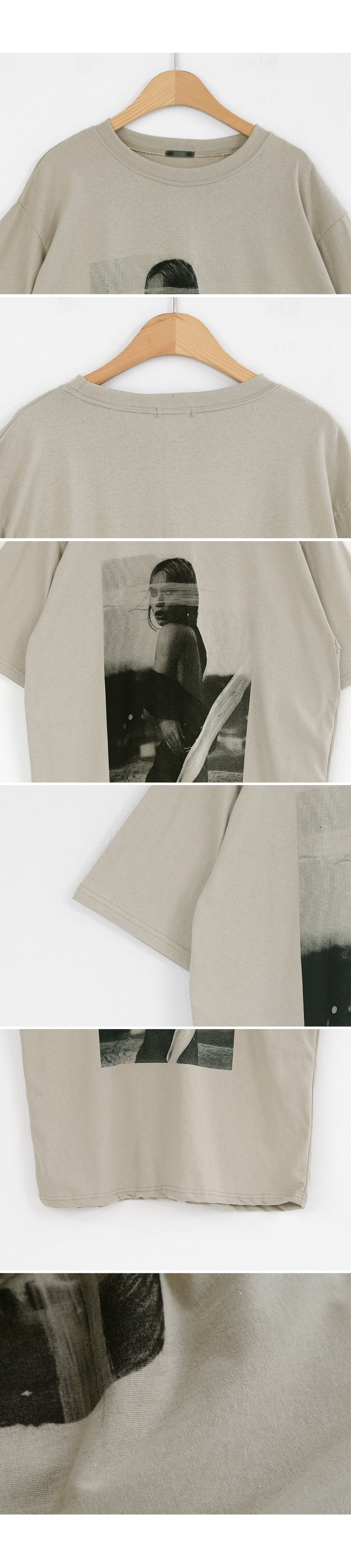 スクエアプリントボクシーTシャツ・全3色 | DHOLIC | 詳細画像8