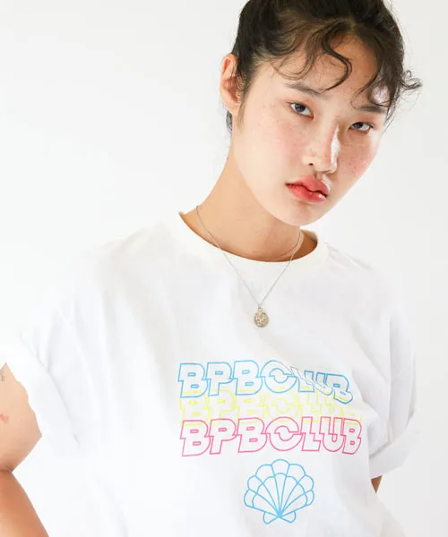 *bpb*レインボーBPBクラブTシャツHS_ホワイト | 詳細画像1