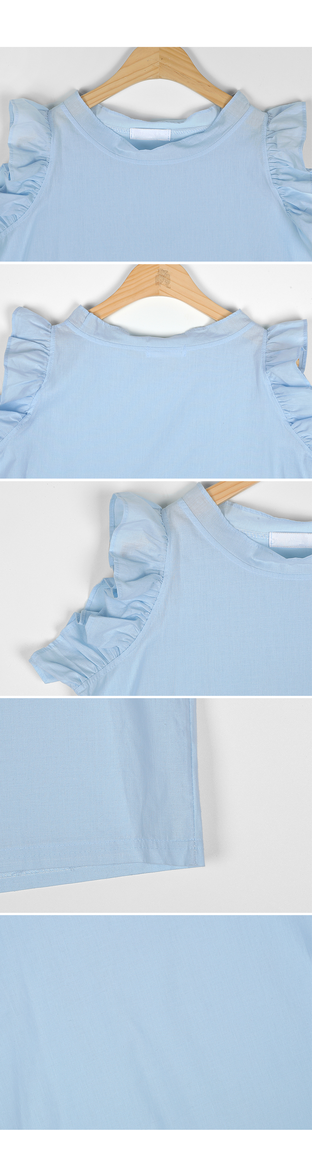 フリルショルダースリーブレス・全4色 | DHOLIC | 詳細画像6