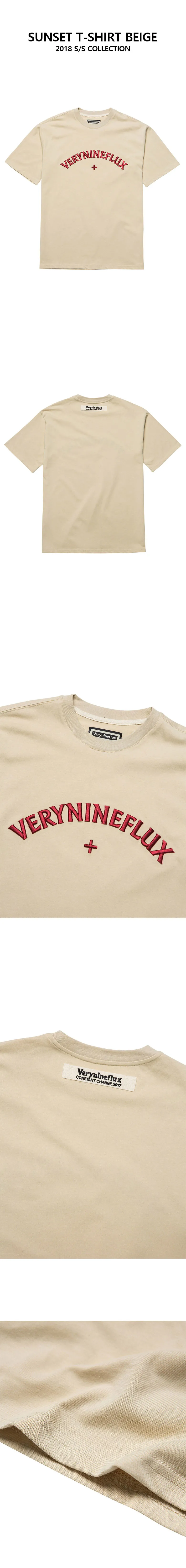 *Verynineflux*サンセットTシャツベージュ | 詳細画像4