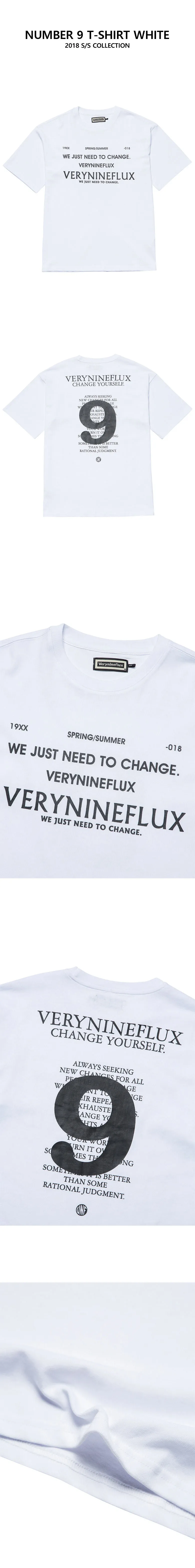 *Verynineflux*ナンバー9Tシャツホワイト | 詳細画像5