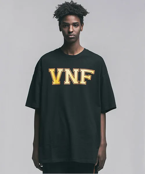 *Verynineflux*VNFバーシティTシャツブラック | 詳細画像1