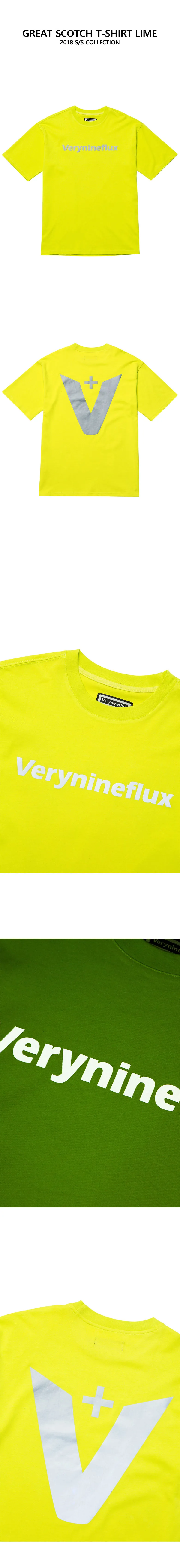 *Verynineflux*グレートスコッチTシャツライム | 詳細画像4