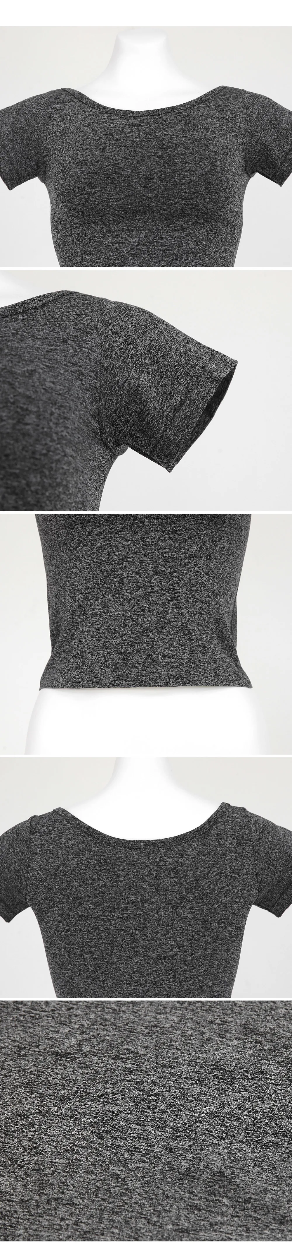 クロップドショートスリーブTシャツ・全2色 | DHOLIC | 詳細画像10