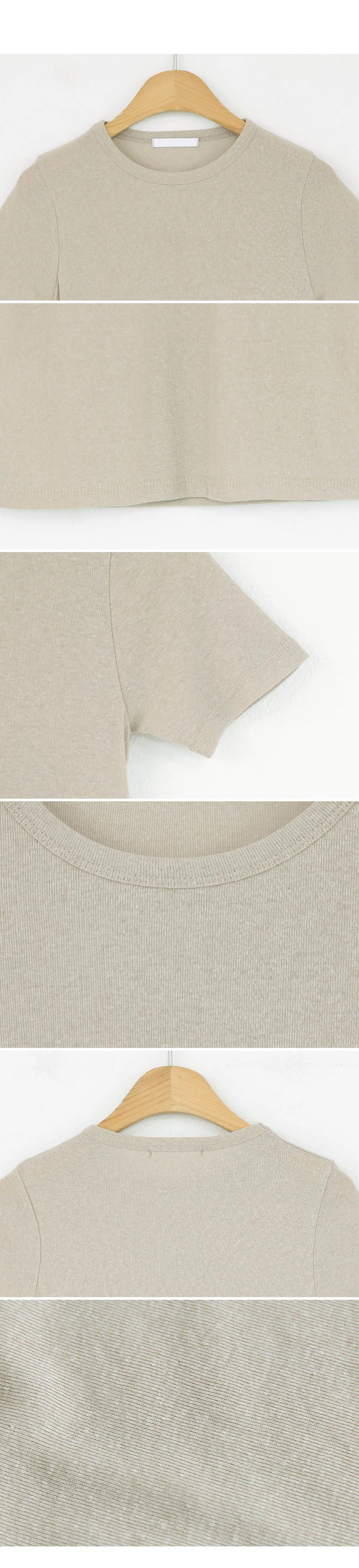 スリムショートスリーブTシャツ・全5色 | DHOLIC | 詳細画像8