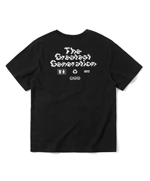 *CRITIC*TGGTシャツ_ブラック | 詳細画像1