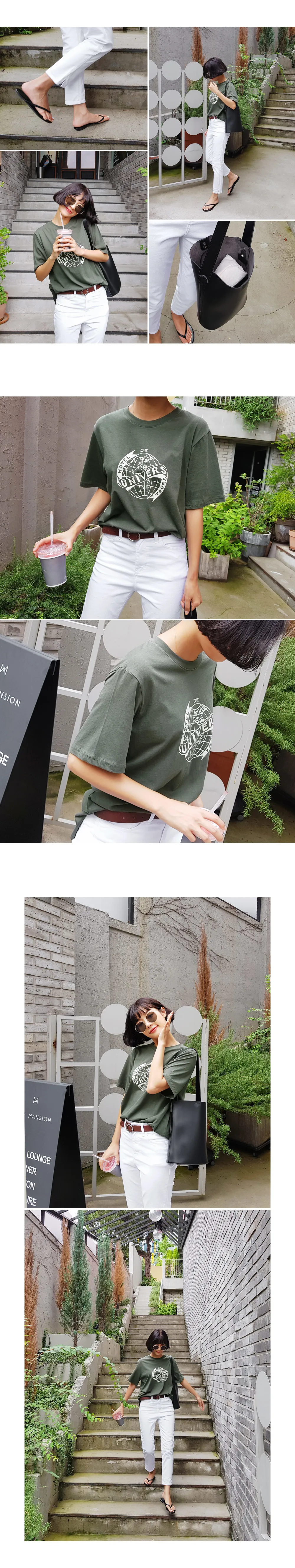 UNIVERSプリントTシャツ・全3色 | DHOLIC | 詳細画像3