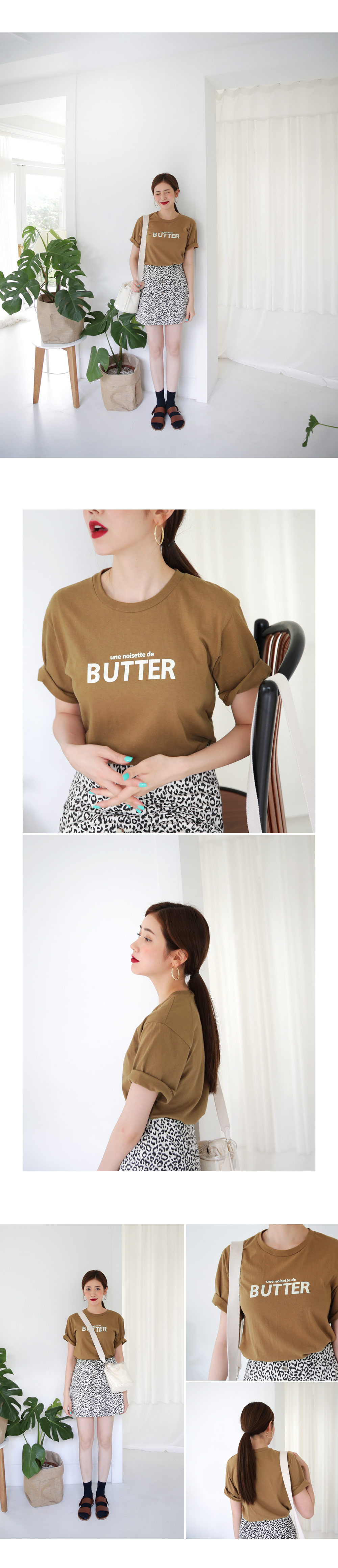 BUTTERプリントTシャツ・全3色 | DHOLIC | 詳細画像4