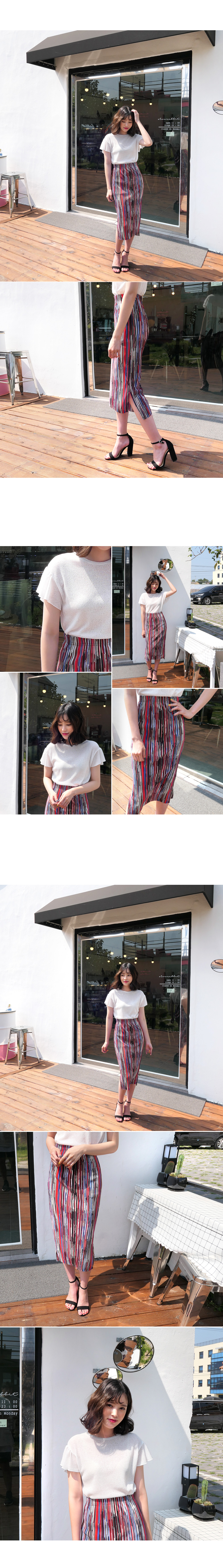 2TYPEパターンスリットスカート・全4色 | DHOLIC | 詳細画像4