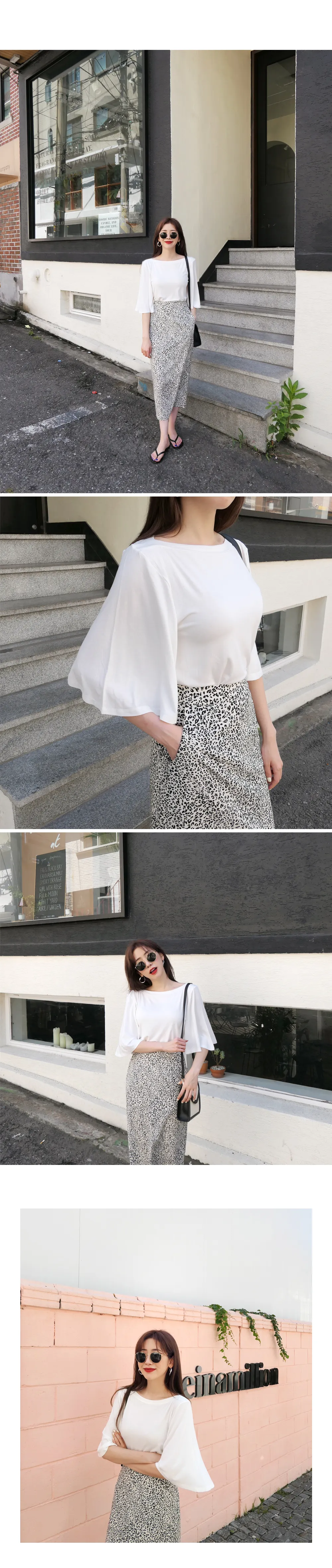 レオパードスリットスカート・全2色 | DHOLIC | 詳細画像2
