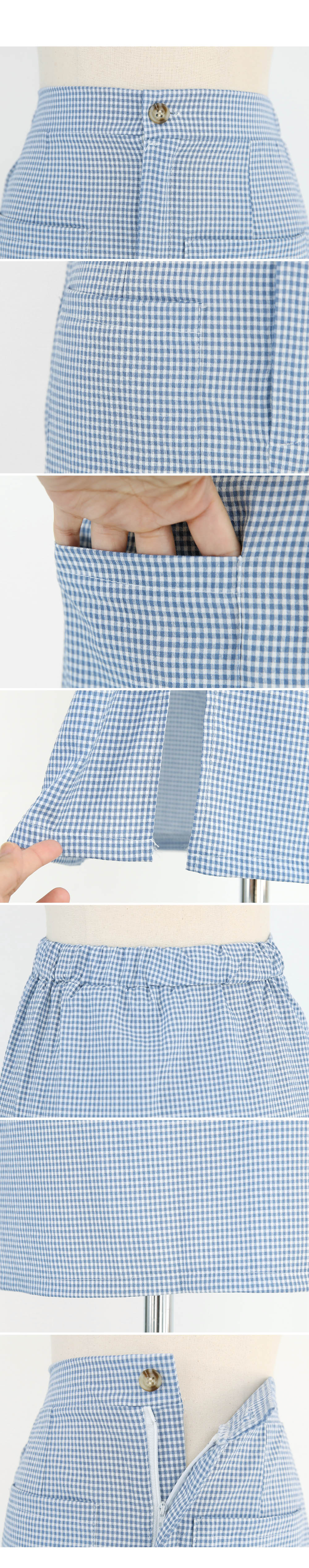 チェックポケットスリットスカート・全2色 | DHOLIC | 詳細画像11