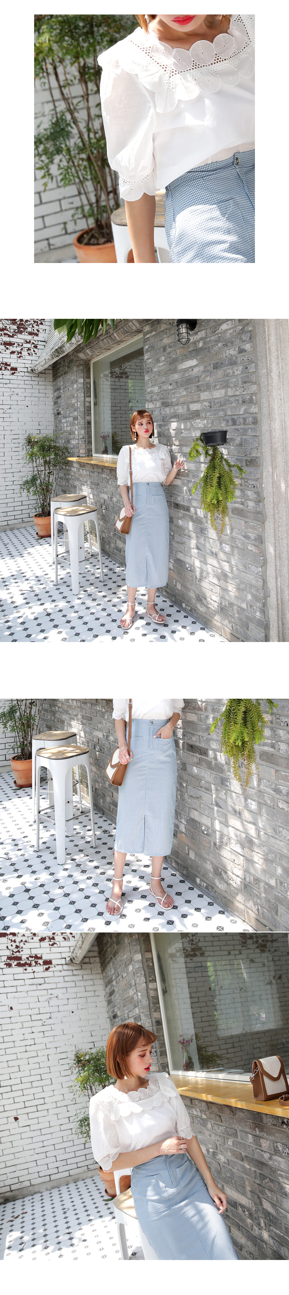 チェックポケットスリットスカート・全2色 | DHOLIC | 詳細画像6