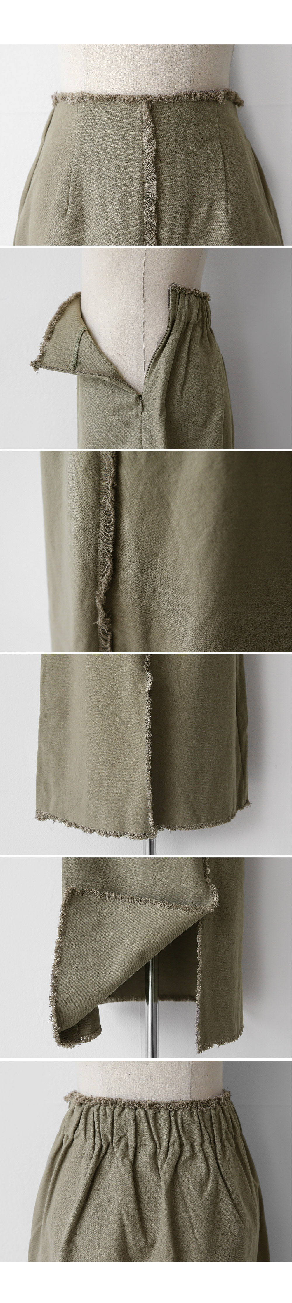 フリンジラインスリットスカート・全2色 | DHOLIC PLUS | 詳細画像17