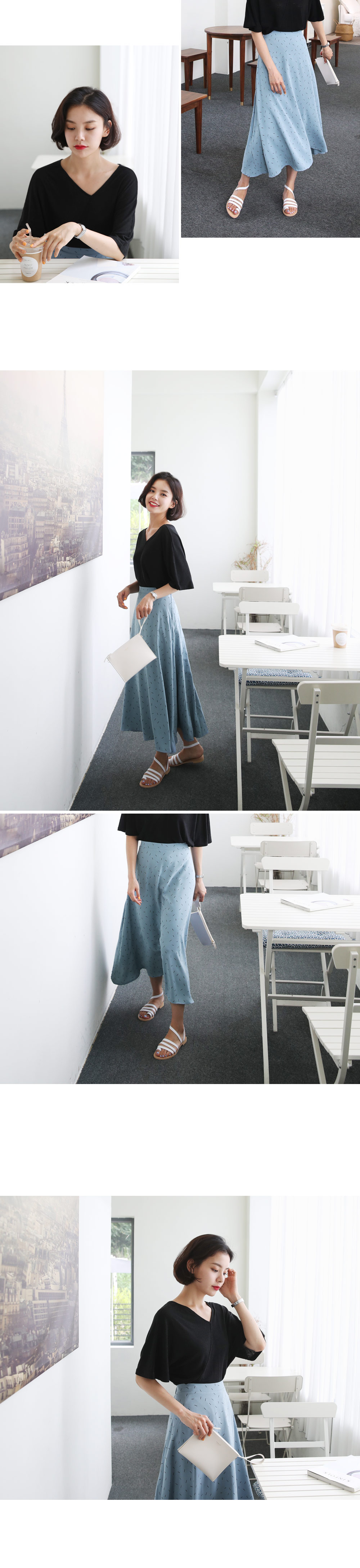パターンAラインスカート・全3色 | DHOLIC PLUS | 詳細画像3