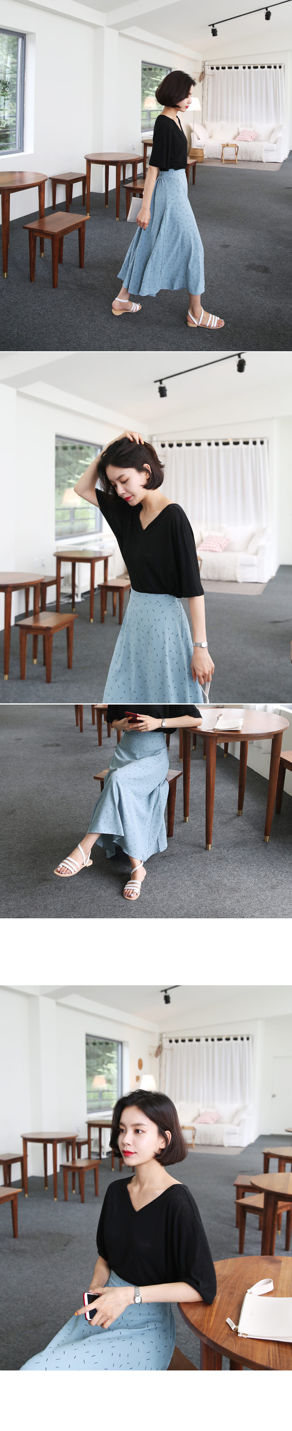 パターンAラインスカート・全3色 | DHOLIC PLUS | 詳細画像6