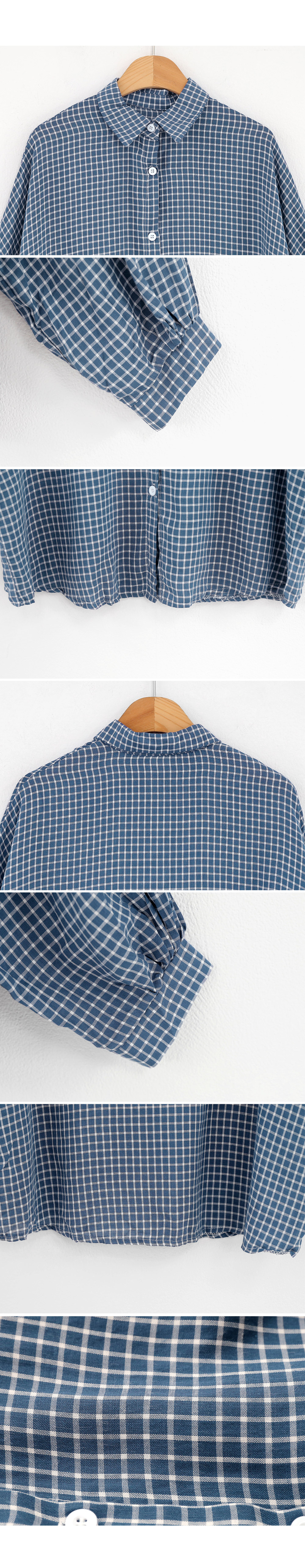 ドロップショルダーチェックシャツ・全2色 | DHOLIC PLUS | 詳細画像14