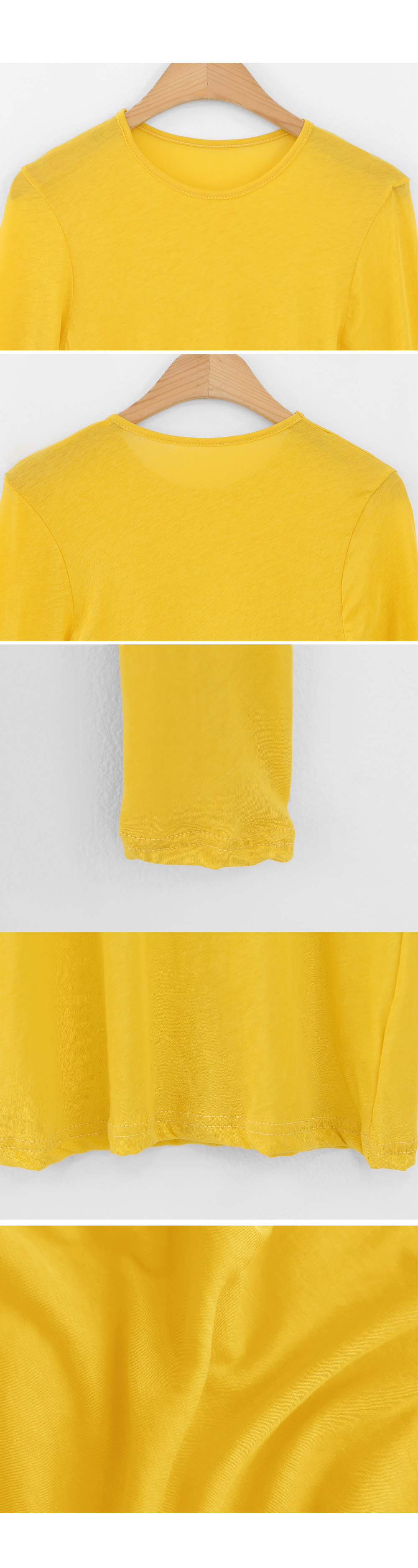 スリムロングスリーブTシャツ・全5色 | DHOLIC | 詳細画像12