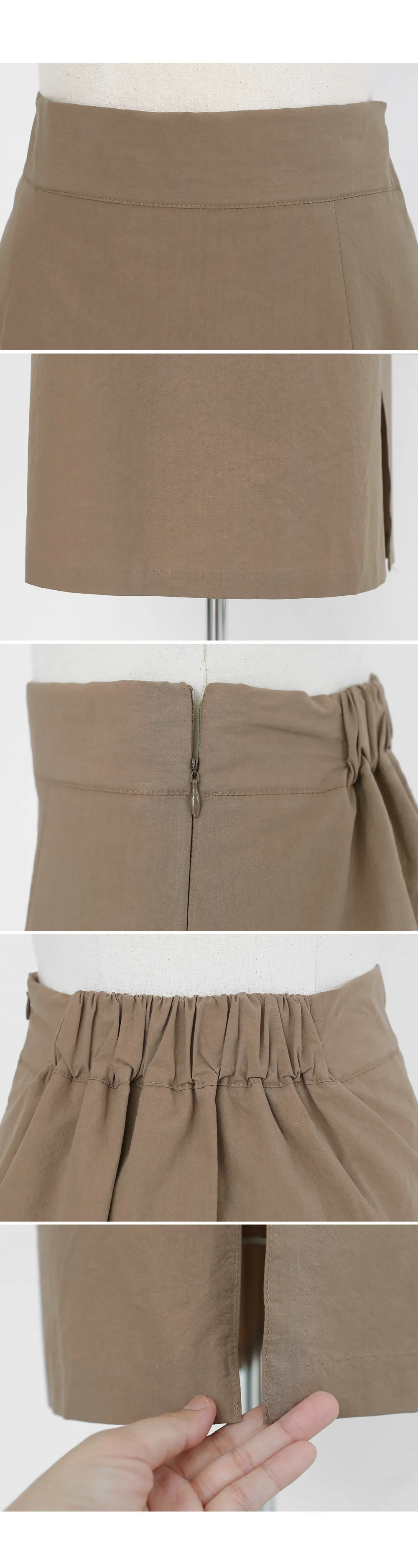 サイドスリットAラインスカート・全3色 | DHOLIC | 詳細画像13