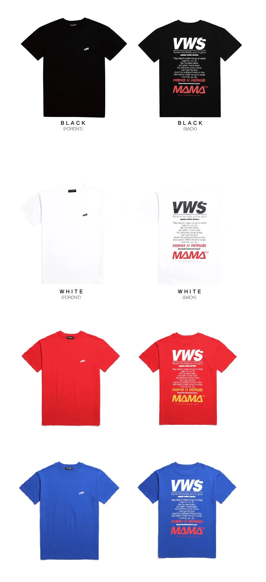 *VANNWORKS*VWSバックTシャツ(VNAHTS105)ホワイト | 詳細画像3