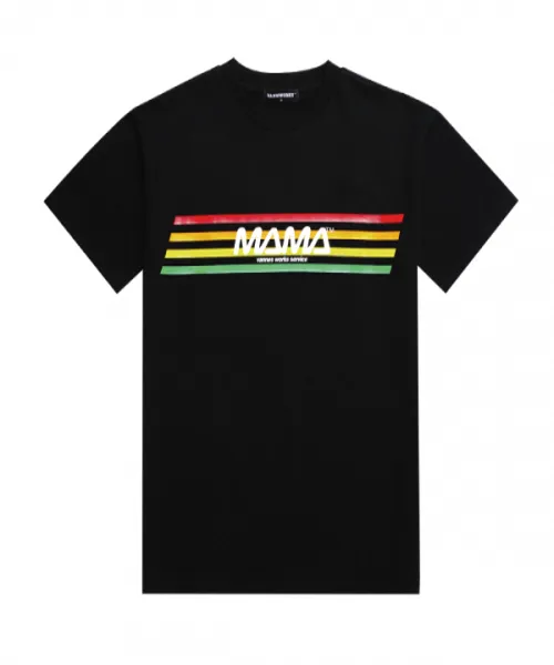 *VANNWORKS*ママレインボーTシャツ(VNAHTS110)ブラック | 詳細画像1