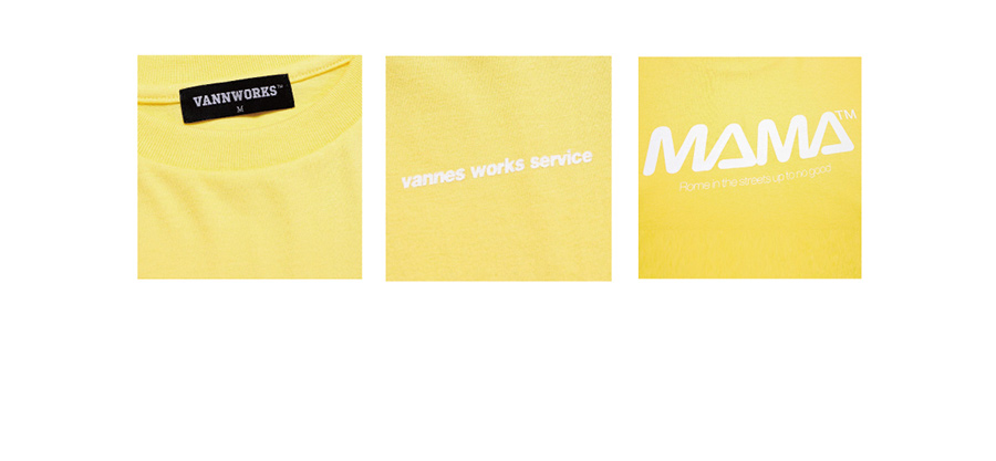 *VANNWORKS*ママTシャツ(VNAHTS118)ブラック | 詳細画像7