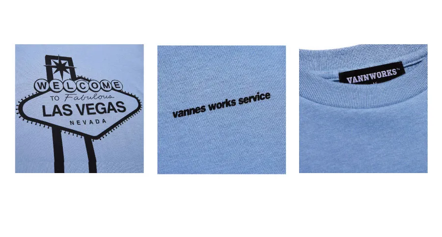 *VANNWORKS*ラスベガスTシャツ(VNAHTS123)イエロー | 詳細画像6