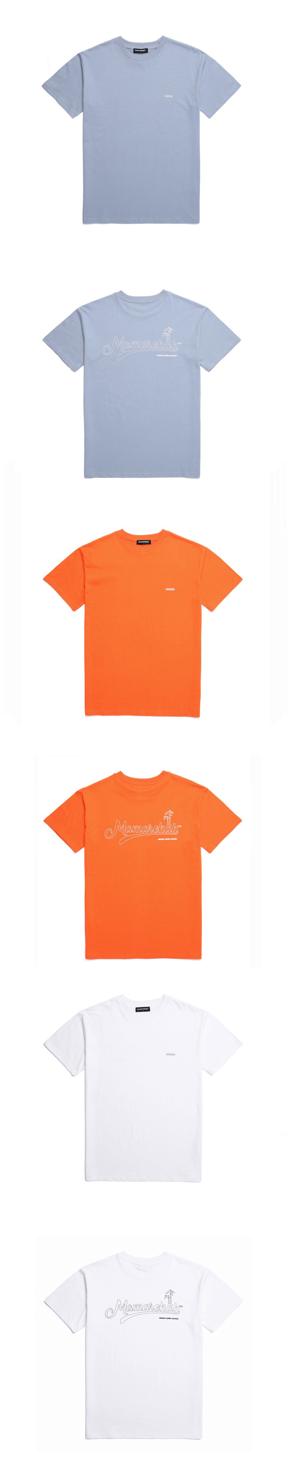 *VANNWORKS*ハワイアン2Tシャツ(VNAHTS124)オレンジ | 詳細画像4
