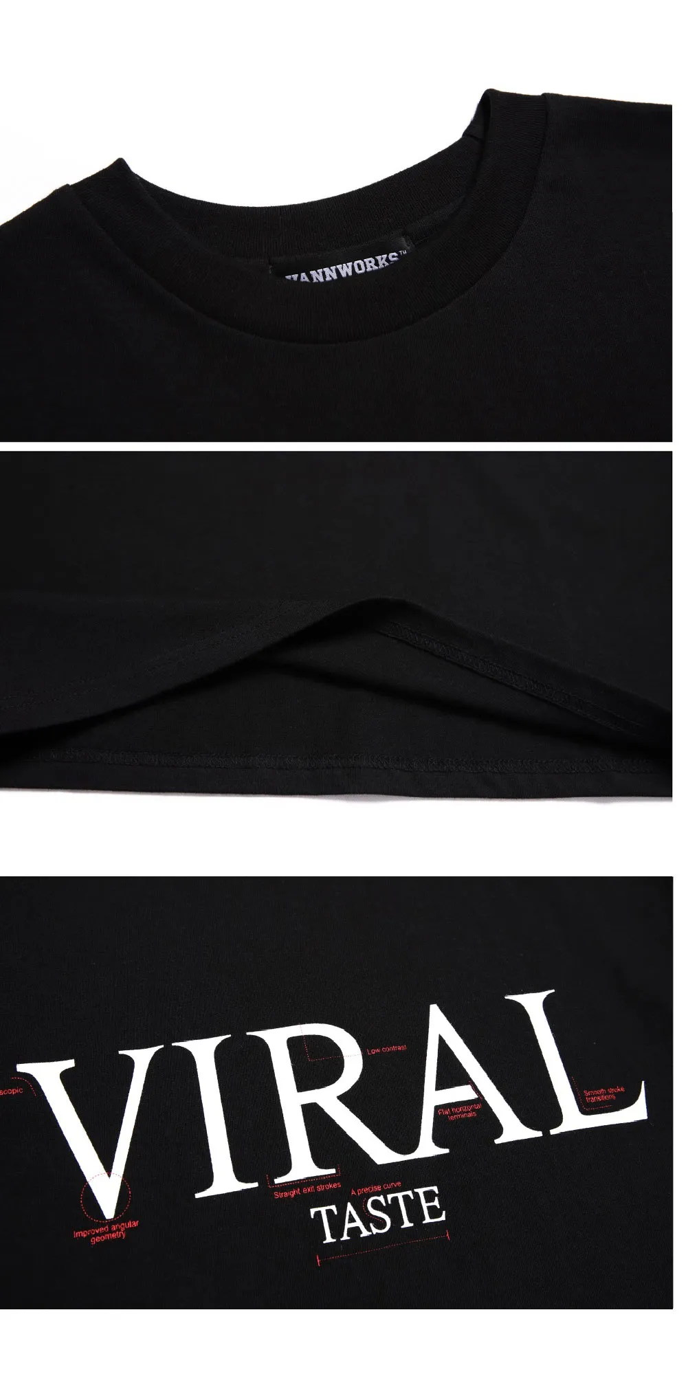 *VANNWORKS*バイラルTシャツ(VNAHTS128)ブラック | 詳細画像6