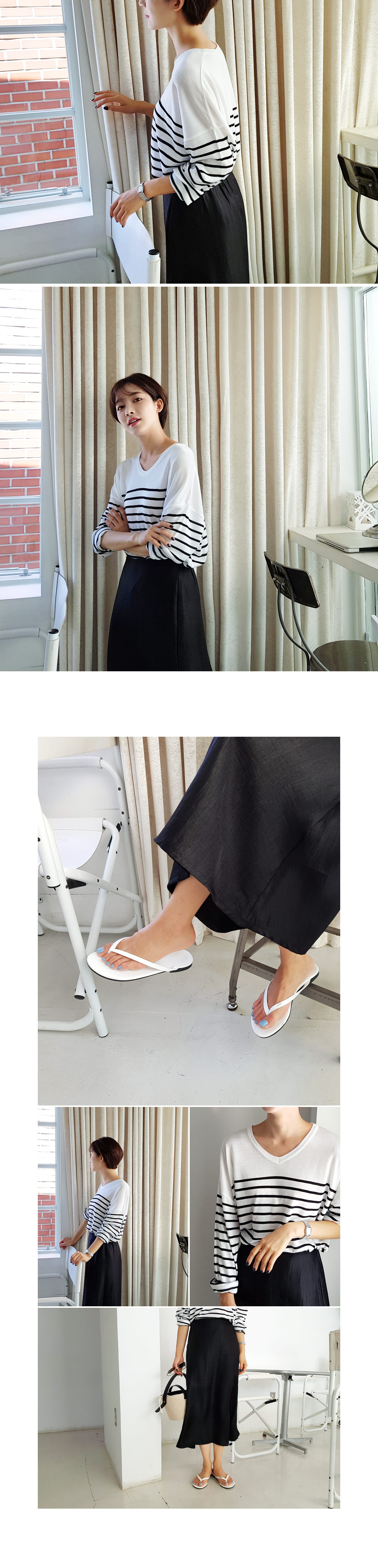 グロッシーAラインスカート・全3色 | DHOLIC PLUS | 詳細画像13
