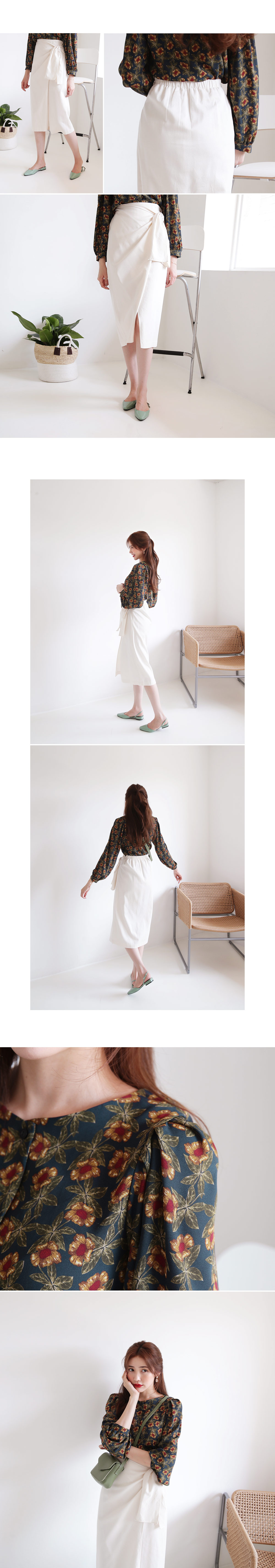 サイドタイスリットスカート・全3色 | DHOLIC | 詳細画像5