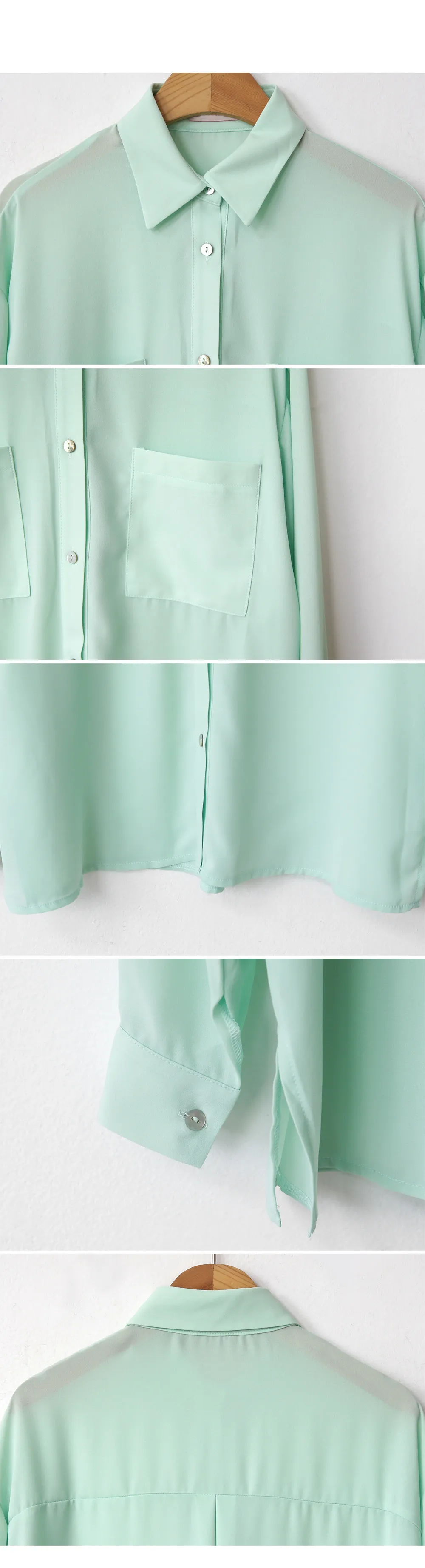 ダブルポケットシャツ・全3色 | DHOLIC PLUS | 詳細画像12