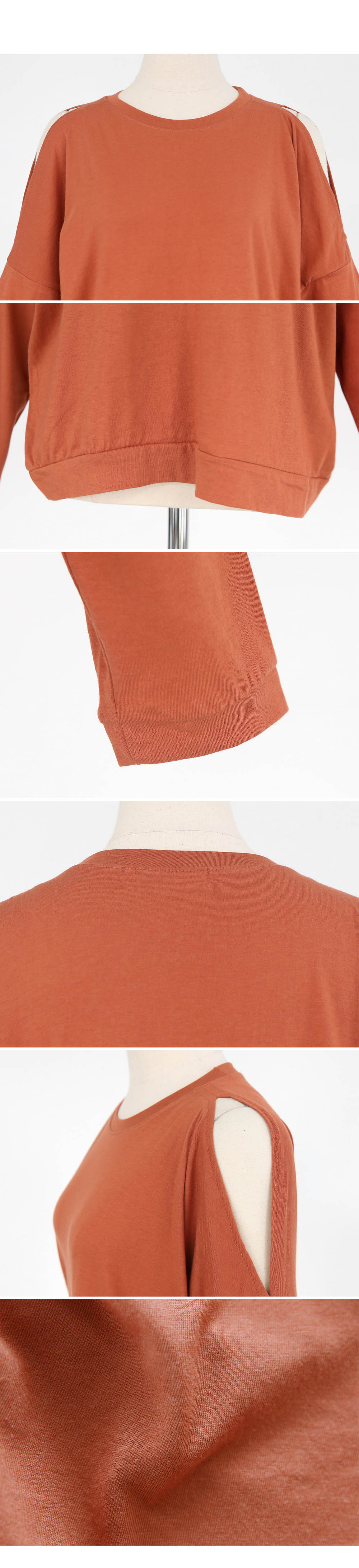 ショルダースリットTシャツ・全3色 | DHOLIC | 詳細画像9