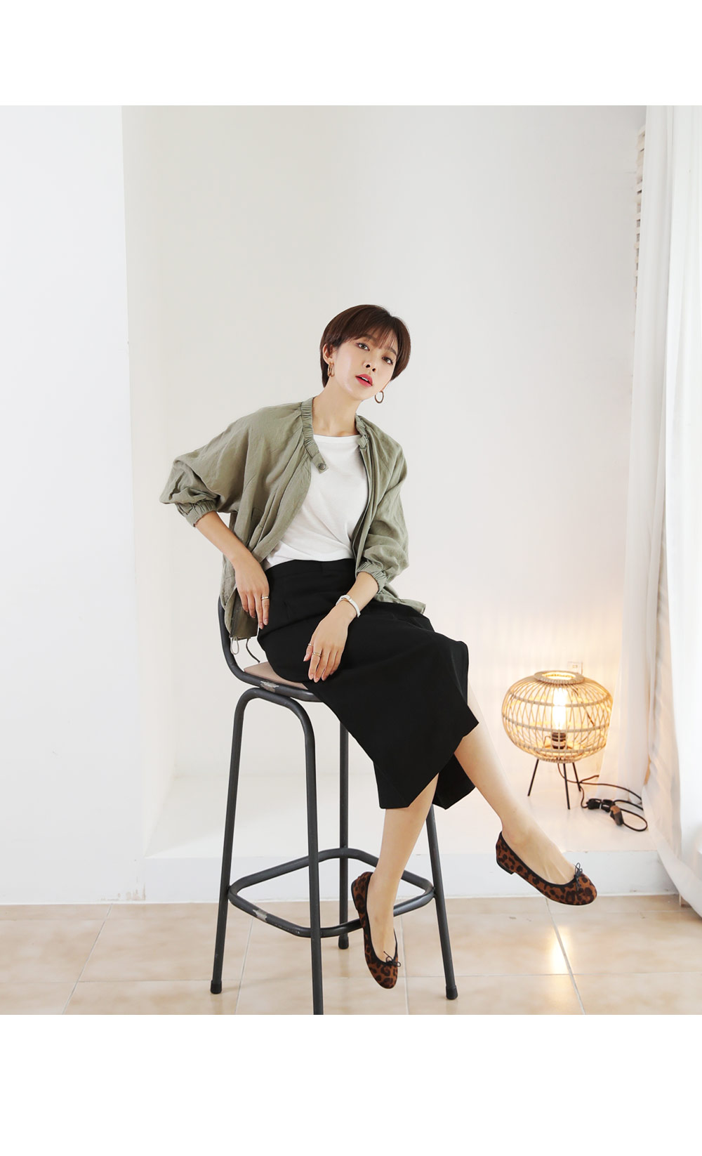 ラップ調スリットスカート・全2色 | DHOLIC PLUS | 詳細画像2