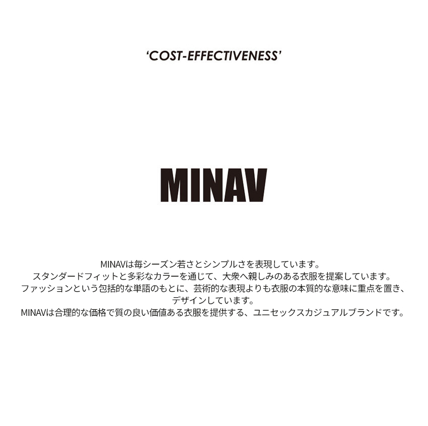*MINAV*ユニセックスデニムジッパーフィールドシャツジャケット(インディゴ) | 詳細画像2