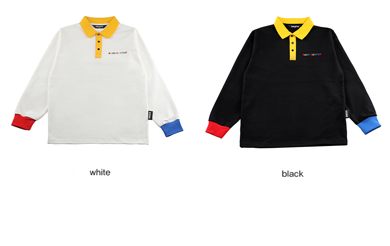 *BASIC COTTON*カラーピケTシャツ(ブラック) | 詳細画像6