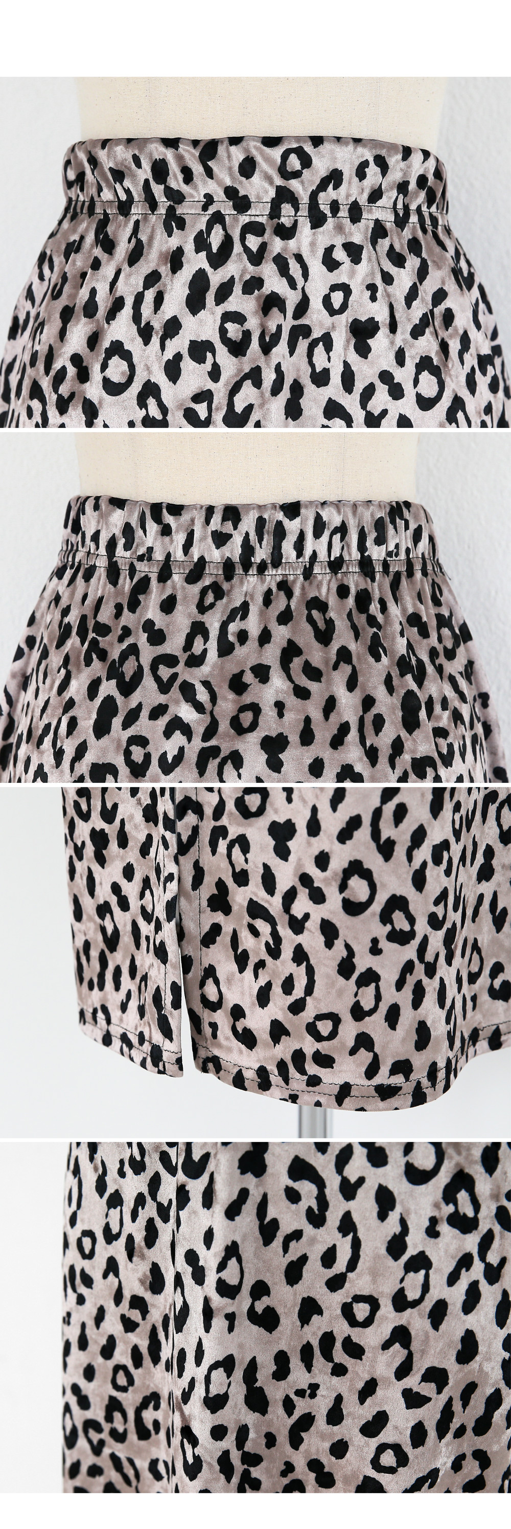 ベロアレオパードスカート・全2色 | DHOLIC | 詳細画像6