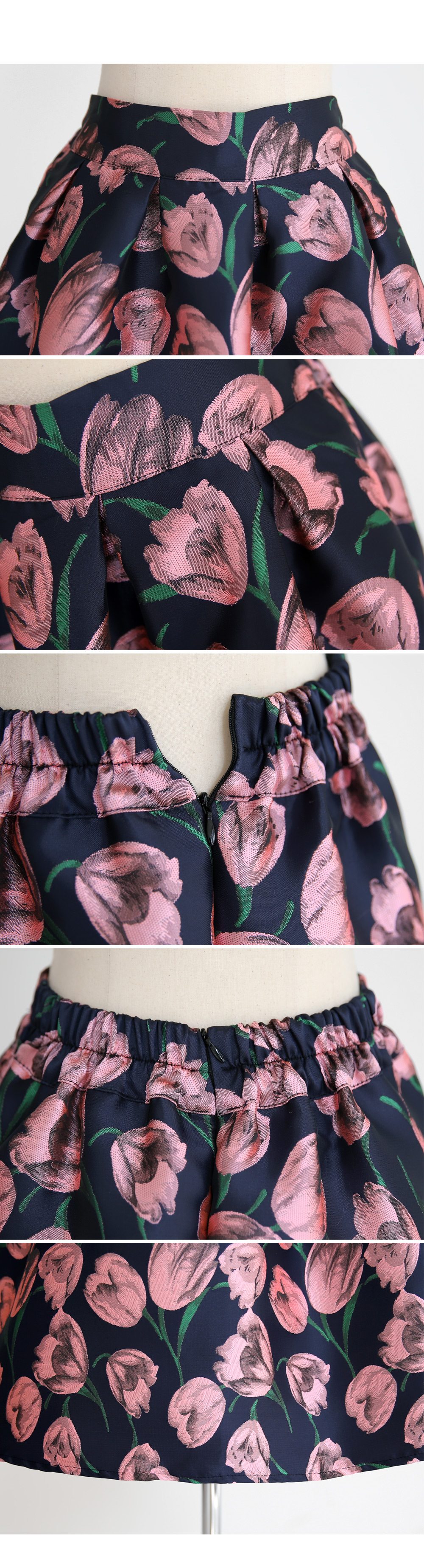 フローラルAラインスカート・全2色 | DHOLIC PLUS | 詳細画像10