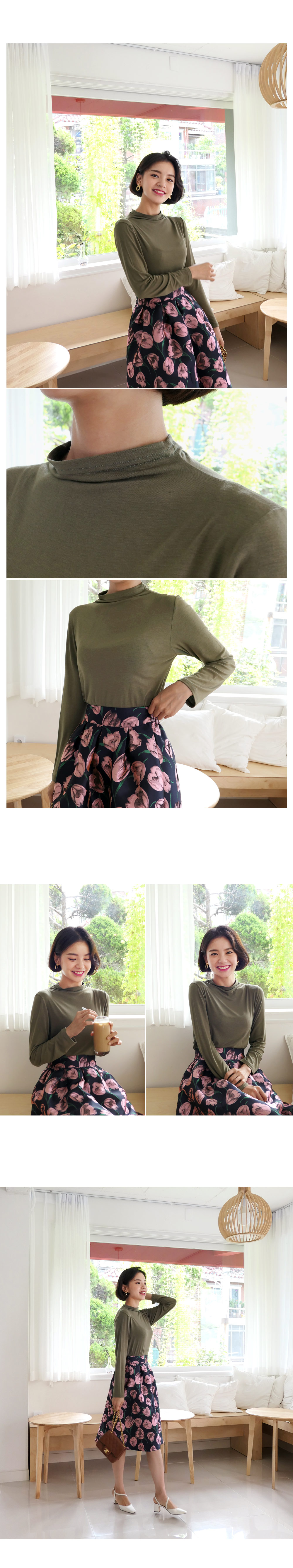 フローラルAラインスカート・全2色 | DHOLIC PLUS | 詳細画像6