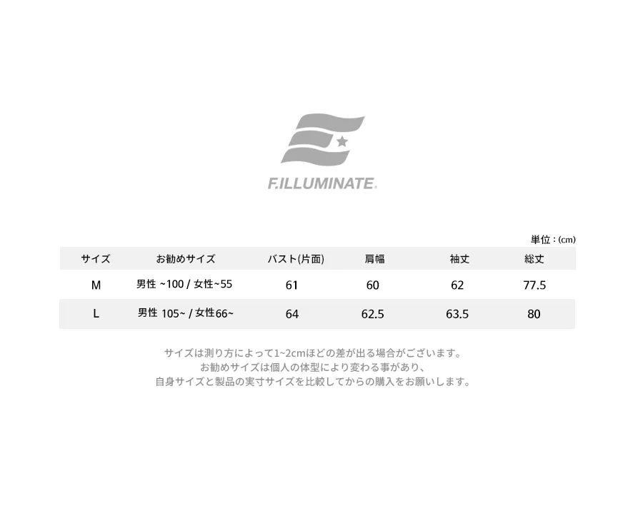 *F.ILLUMINATE*ユニセックスオーバーフィットローレルロゴTシャツ(アイボリー) | 詳細画像5