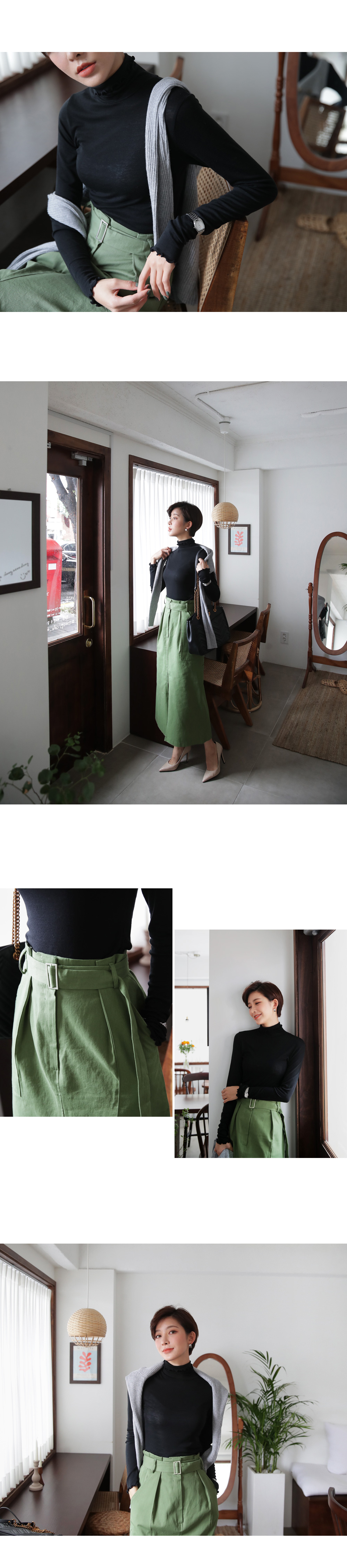 ベルトSETポケットスリットスカート・全3色 | DHOLIC PLUS | 詳細画像3