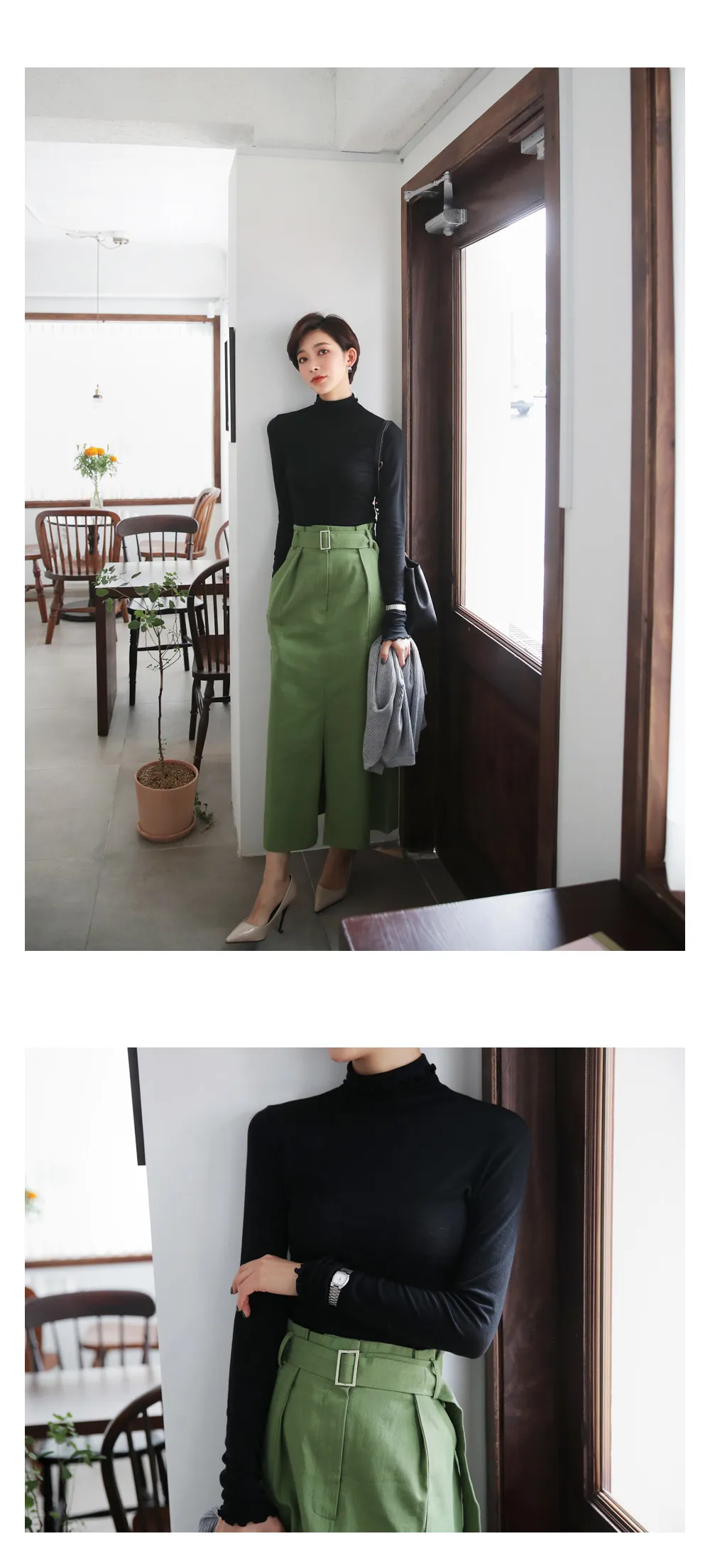 ベルトSETポケットスリットスカート・全3色 | DHOLIC PLUS | 詳細画像7