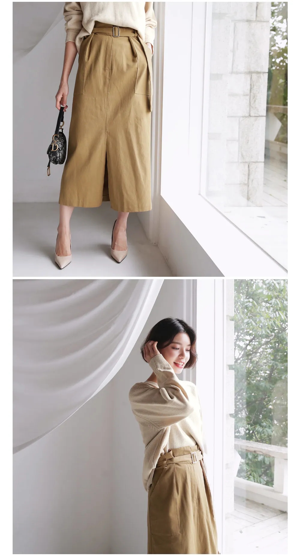 ベルトSETポケットスリットスカート・全3色 | DHOLIC PLUS | 詳細画像10
