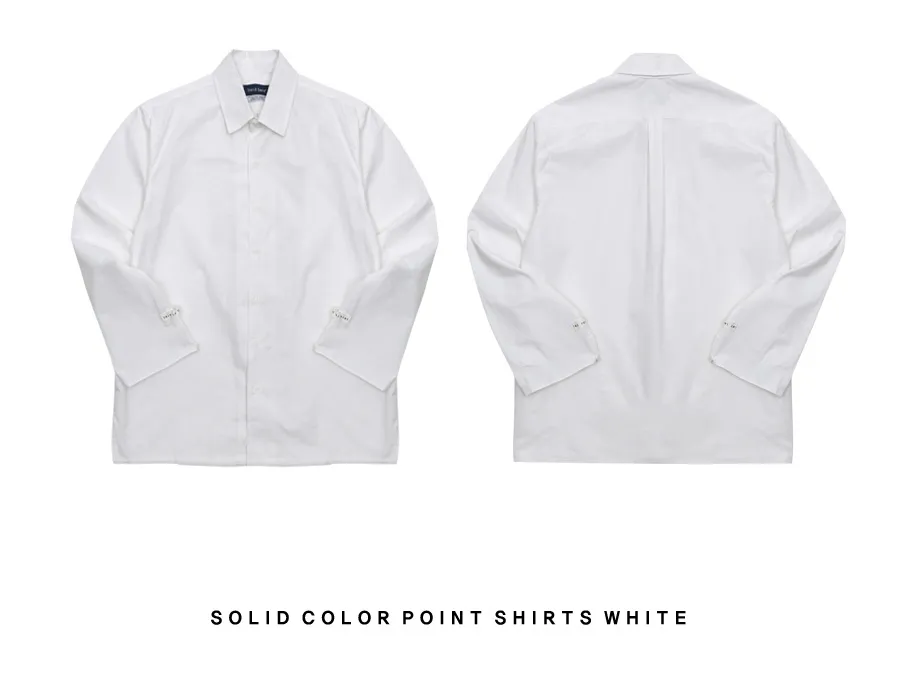 *TRIP LE SENS*ソリッドカラーポイントシャツ(ホワイト) | 詳細画像4