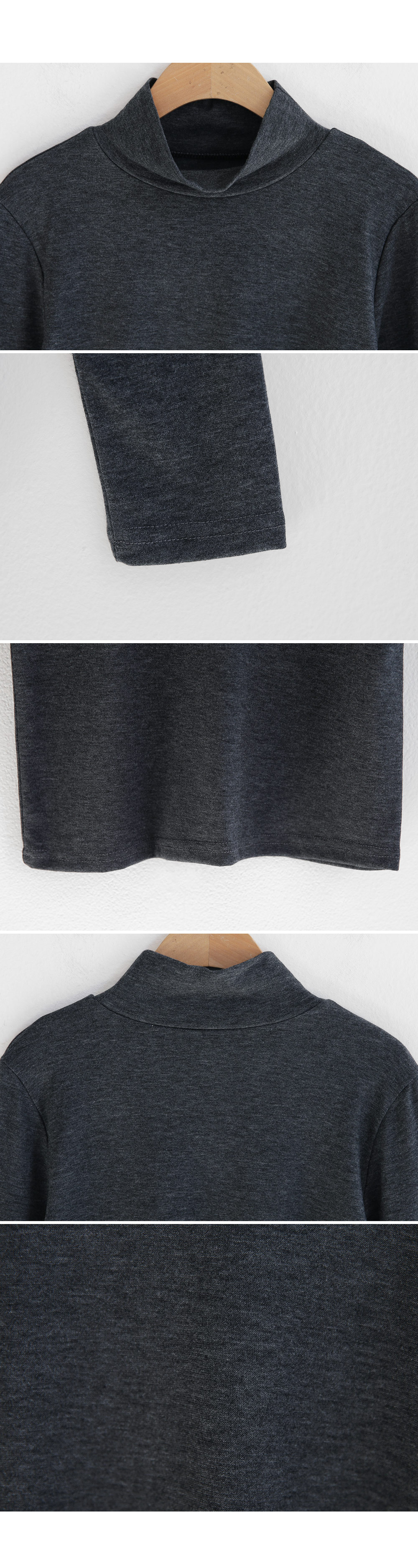 ハイネックTシャツ・全4色 | DHOLIC PLUS | 詳細画像14