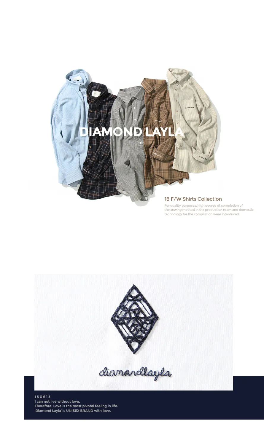 *DIAMOND LAYLA*フラフムードチェックシャツS24(ブラウン) | 詳細画像2