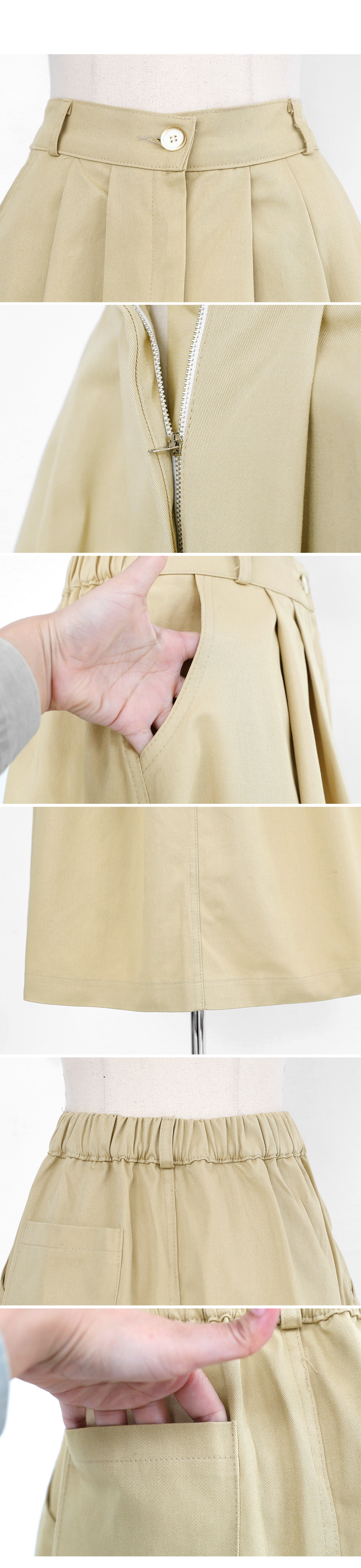 タックAラインロングスカート・全2色 | DHOLIC | 詳細画像10