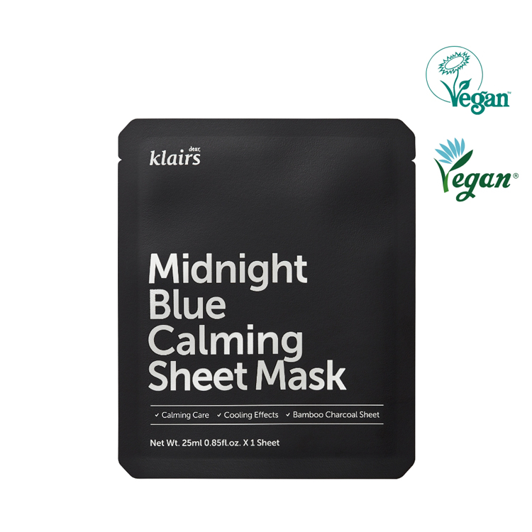 クレアス] ミッドナイトブルーカーミングシートマスク | 韓国コスメ