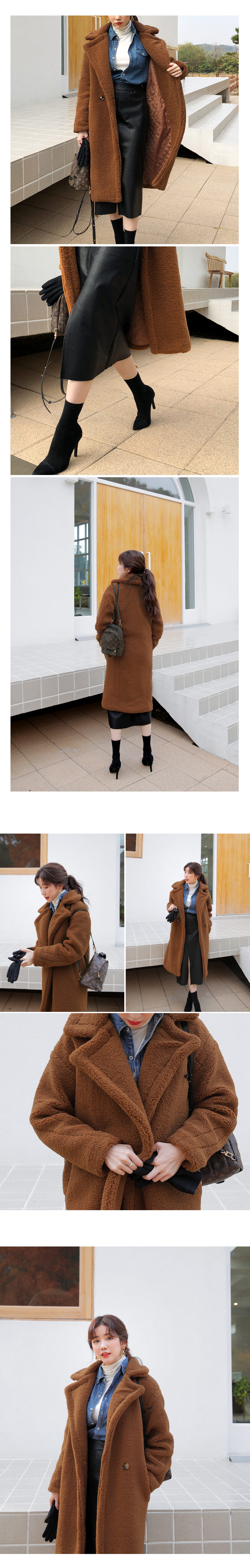 レザー調スリットスカート・全2色 | DHOLIC | 詳細画像11