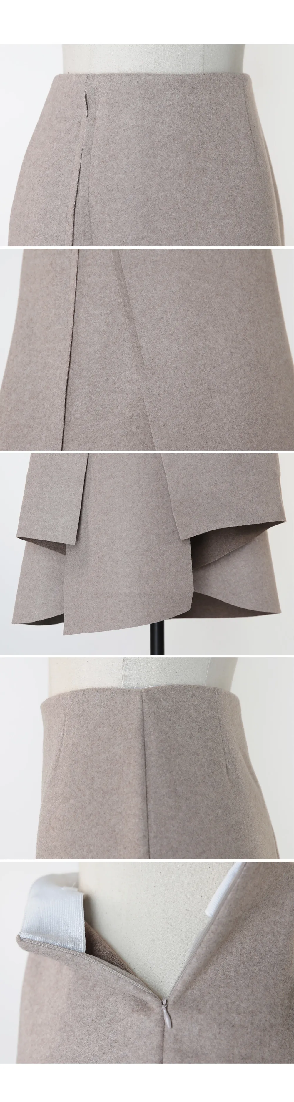 アンバランスAラインスカート・全3色 | DHOLIC PLUS | 詳細画像14