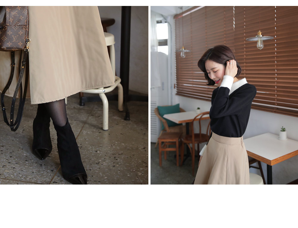 中綿フレアロングスカート・全2色 | DHOLIC PLUS | 詳細画像14